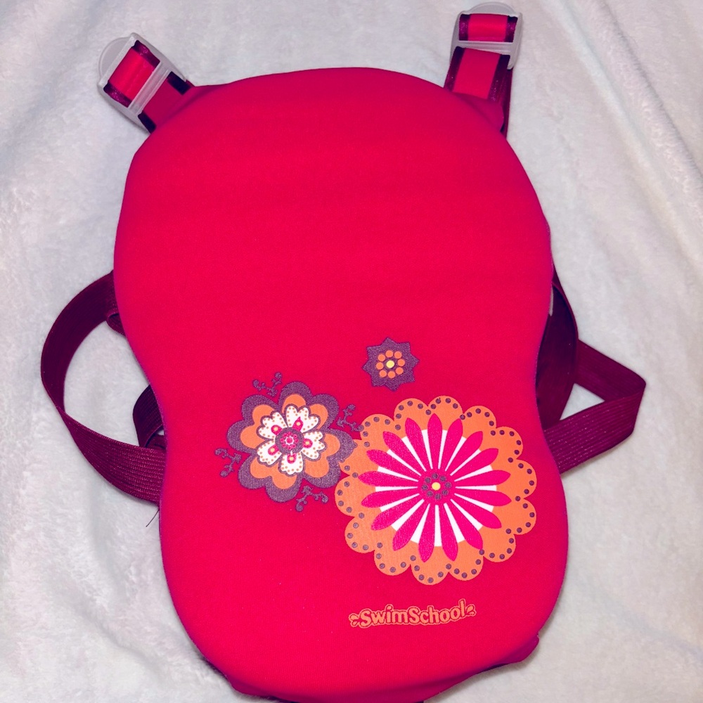 Swim school girls one size swim vest .
